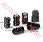 К-кт гаек секр. 726448F2 BC M14X1,50 Высота 36мм Черный хром Конуc, закр., универс. кл. 19-21мм