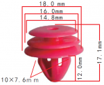 KIA / Hyundai 82315-27000 клипса  10x11.9x18mm