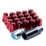Комплект гаек M84B1642 RD M12X1,25 Красный высота 32мм (комплект 16 гайки +4 секретки +2 ключа)