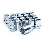 Комплект гаек M87B1641 CR M12X1,25 Хром высота 32мм (комплект 16 гайки +4 секретки +1 ключ)
