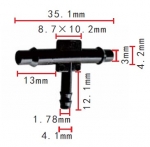 GM  14031114 коннектор  4.2x4.2x4.1mm