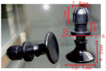 UNIVERSAL Клипса крепления багажной полки 7,8x11.1x15.7mm