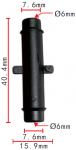 CHRYSLER   4179981  коннектор 7.6mm