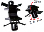 HONDA 91504-SDA-003 Клипса  6.8x7.1mm  d5mm