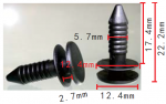 GM 10053388, 22542705 клипса  12.3x27.4x24.9mm