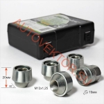 К-кт секр. гаек М12х1,25х20 Конус, Откр., кл.19 FARAD BLOC DN215A