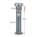 Шпилька забивная M12X1,25 (Lрезьб.части=50мм, Dзабив.=12,9мм, Lзабив.=12мм) Цинк CRP129B62