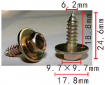 Саморез с пресс шайбой 6,2x18,2x17,8 mm