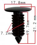 UNIVERSAL  клипса  7x19.5x18mm