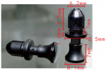 UNIVERSAL Клипса крепления багажной полки 6,2x8x8.1mm