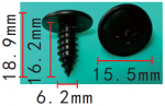 Саморез 6,2x16,2x15,5 mm