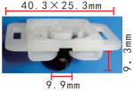 VW, VAG, AUDI 6Q0868-246А 6Q0868297 клипса  9.9x9.3x15.9mm
