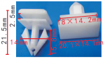 GM Клипса  14x15.8x20.1mm