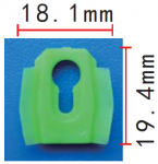 GM 4457595, 4457495 Клипса  19.4x18.1mm