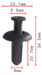 ACURA,GM,MITSUISHI,TOYOTA 90505-SL0-003, 94852368, MB888869, 90467-08155   8x20.7x20.1mm