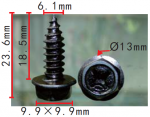 Nissan саморез 6x18,5x13 mm