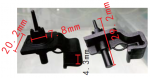 VW, VAG, AUDI 191867301A Клипса
