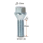 Болт M16X1,50X40 Цинк C22K40 Z