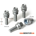 К-кт болтов секр.  M14X1,50X36 Дакромет вращ.Сфера ориг.Touareg, 1 ключ
