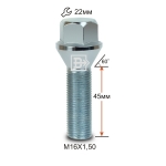 Болт M16X1,50X45 Цинк C22K45 Z