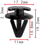 BMW 51418172050, 51410151699 клипса  11x14.8x17.2mm