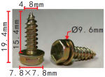 BMW 7119916945 Саморез с пресс шайбой 4,8x15,4x9,6 mm