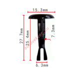 TOYOTA 47749-58010 клипса  6.3x25.4x15.3mm