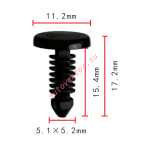 GM,FORD,AMC 20413107, 388246S, 4006516 клипса  5.2x15.4x11.2mm