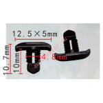 VW 251823717 Клипса  4.8x10x12.5mm