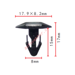 Honda 91515-SR3-000 клипса  8x15x17.9mm