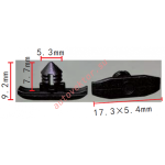 VW, VAG, AUDI 1H0823717 Клипса  5.3x7.7x17.3mm