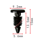 Chrysler 2964547 Клипса 5.6x13.59.2 mm
