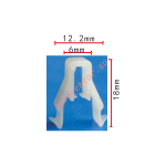 MITSUBISHI Nissan 26398-ED000  клипса  13x18x7.3mm