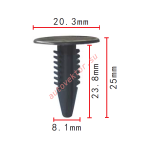 GM 20319841 клипса  8.1x23.8x20.3mm