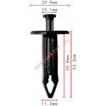 GM 21077131 Клипса  11.5x50.6x29.9mm