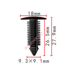 MERCEDES 6319842561 клипса  9.3x26.5x18mm