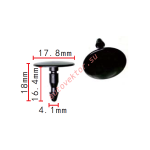 HONDA 91512-SED-003 Клипса  4.1x16.4x17.8mm