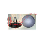 TOYOTA 90467-09008 клипса  7.9x19.5x29.7mm