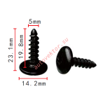 Audi N90775001 Саморез под звездочку 5x19,8x14,2 mm