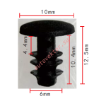 TOYOTA 6786920030 клипса  6x10.4x10mm