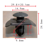 FORD,MAZDA,SUBARU,MITSUISHI E7GZ-17A904-B, BF67-50-033, 81910TA100, MR114963 клипса 9.8x14.1x29.8mm