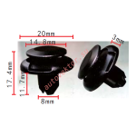 TOYOTA 90467-08217 Клипса  8x11.7x14.8mm