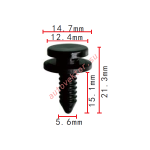 VW, VAG, AUDI 3B0867333 клипса  5.6x15.1x14.7mm