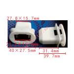VW, VAG, AUDI 4L0886373 Втулка  27.7x31x39.9mm