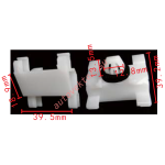 LAND ROVER DYC000091 Клипса  12.8x13.5x39.5mm