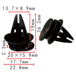 Mini Cooper 07131480419 клипса  14.1x19x22.8mm