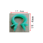 Фиксатор электропроводки  17.4x19.4mm