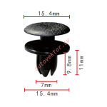 Toyota 9046707059B1, 904670705922 клипса серая  7x9.8x15.2mm