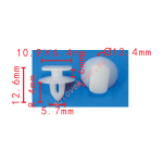 VW 6E0-837-732 Клипса