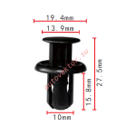 Mazda GD7A-50-EA1клипса  10x15.8x19.4mm